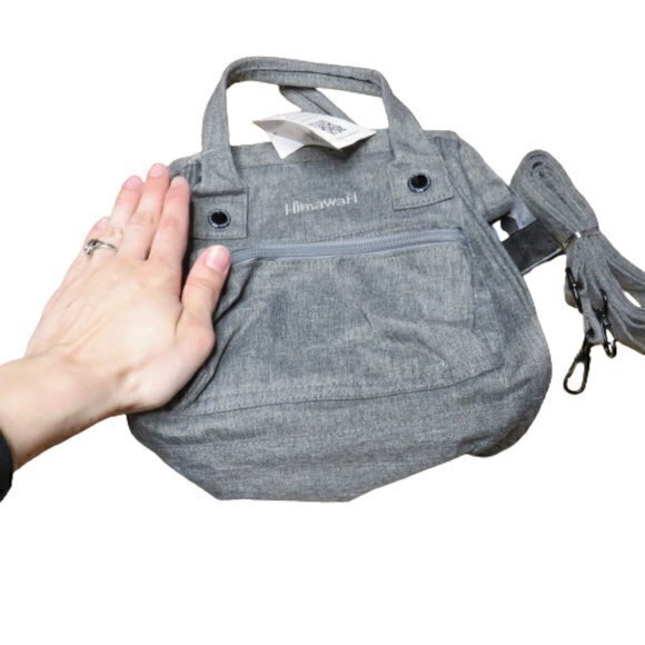 Himawari‎ grey two way bag ss9112 - Picture 2 of 6